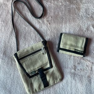 Purse with matching wallet